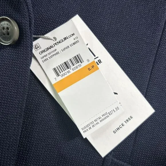 Penguin Munsingwear 2 Button Blazer Jacket Sport Coat Dark